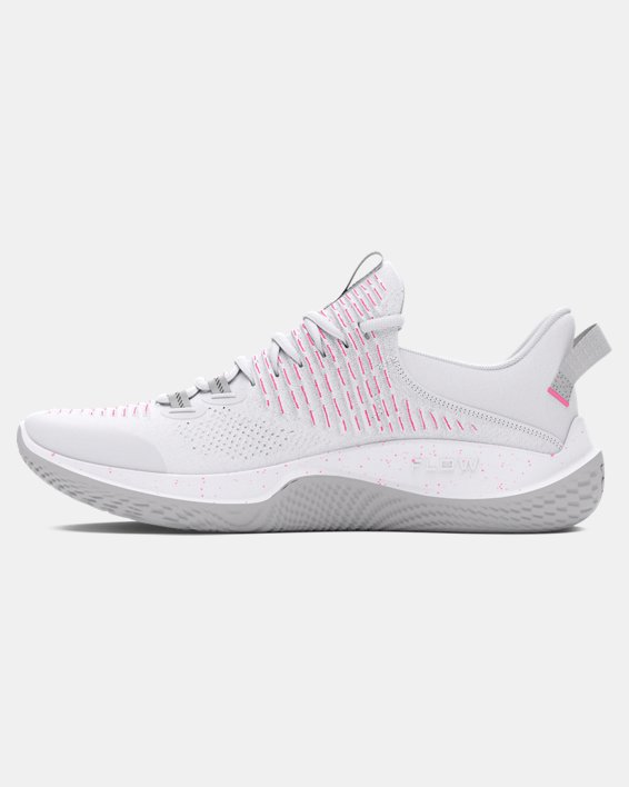 Women's UA Dynamic IntelliKnit Training Shoes in White image number 1
